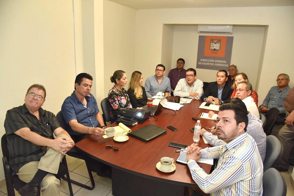 Visita Comisión Mixta Sindicatura y Asuntos Jurídicos