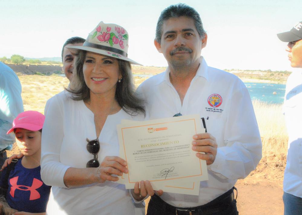 Presidenta Municipal presenta avances de la primera etapa del Parque Metropolitano