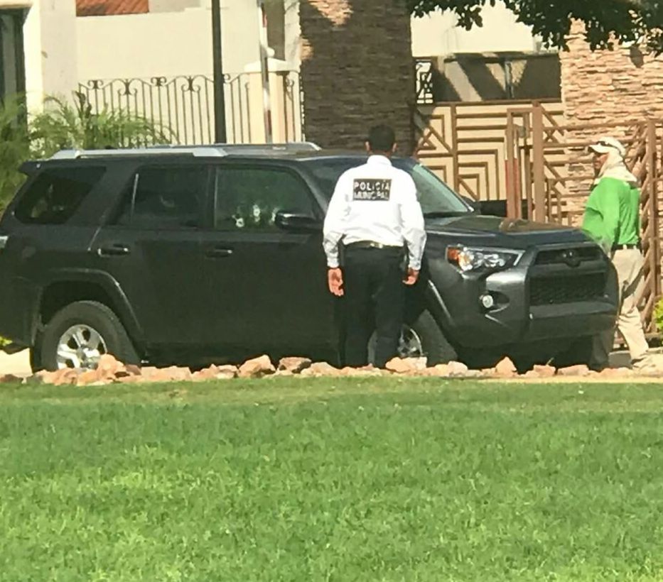 Ejecutan a sujeto en exclusiva zona residencial