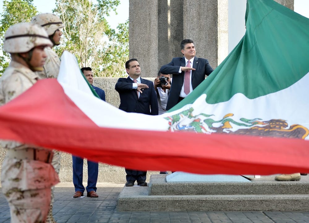 Inician festejos del 208 Aniversario de la Independencia de México