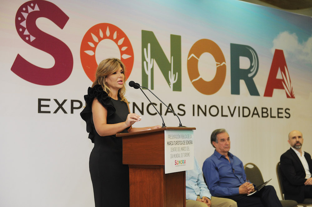 Presenta Gobernadora Pavlovich Marca Turística del Estado de Sonora