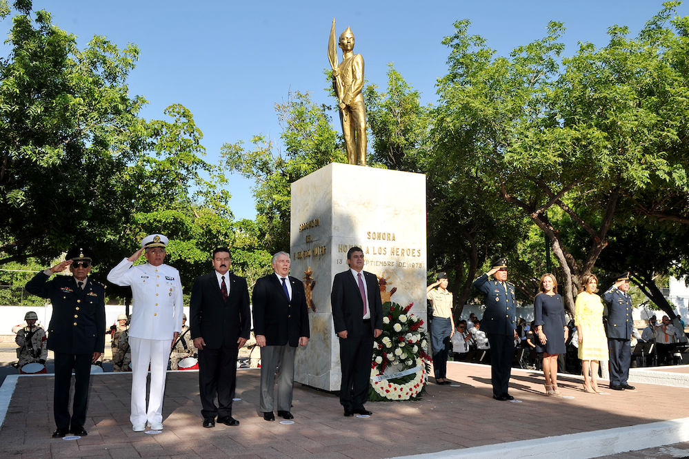 Encabeza Secretario de Gobierno ceremonia de la Gesta Heroica de los Niños Héroes