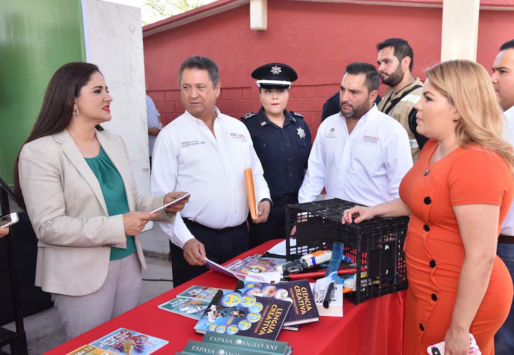 Participa alcaldesa Célida López en su primer lunes cívico Participa alcaldesa Célida López en su primer lunes cívico
