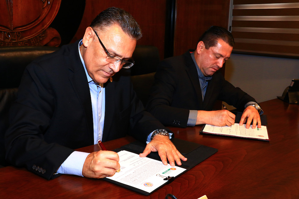 Firman convenio de colaboración Unison y la Universidad Católica de Pereira