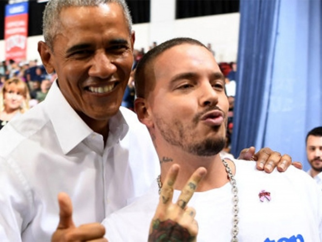 Barack Obama promueve el voto con J Balvin