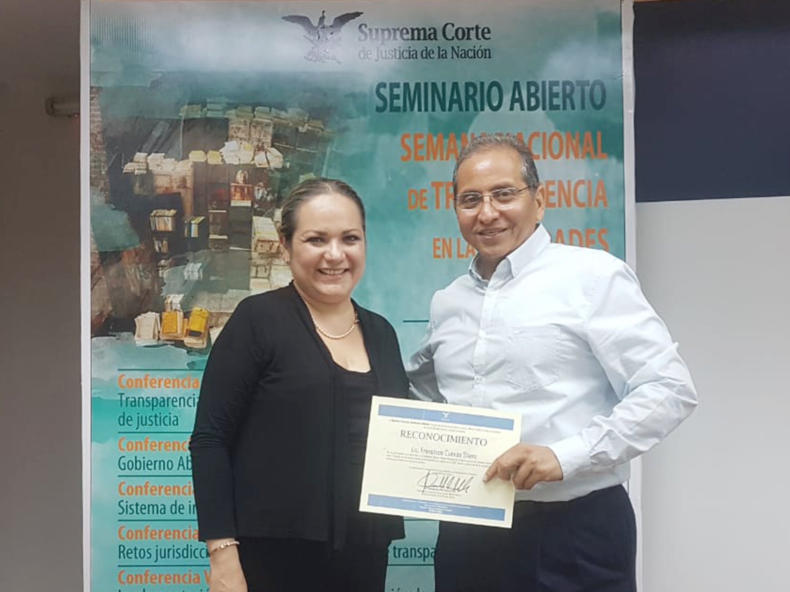 Participa ISTAI en seminario de transparencia en el Poder Judicial