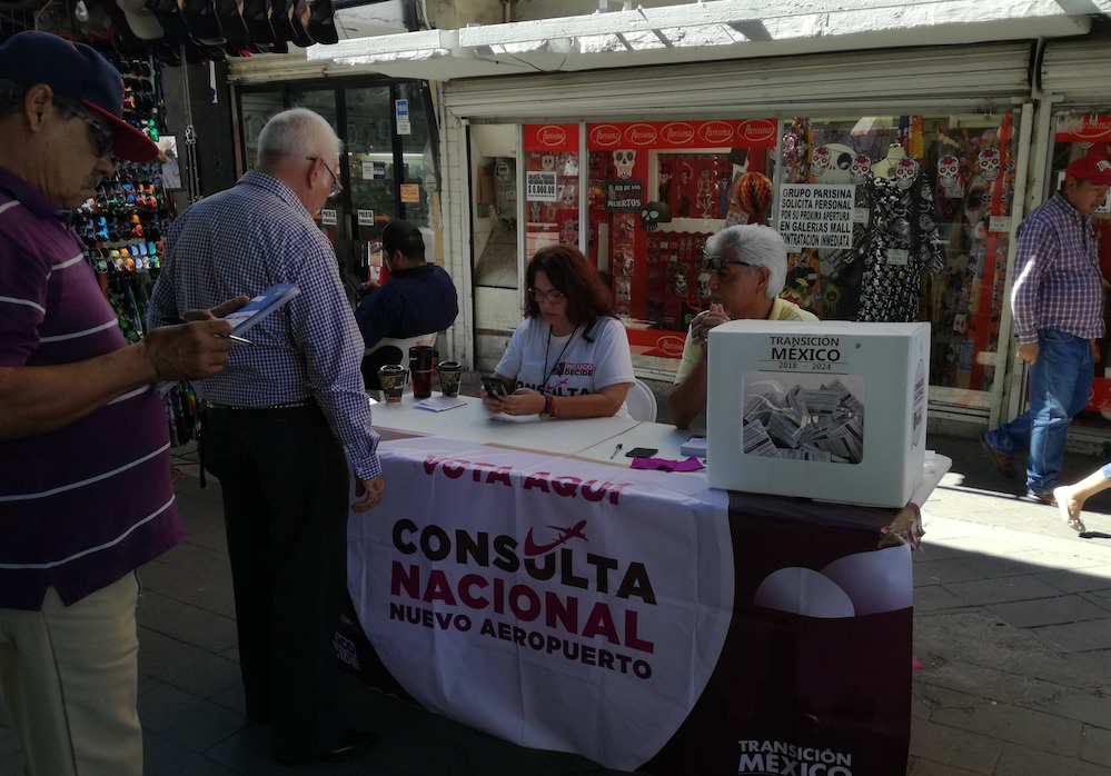 Concluye consulta sobre construcción del NAIM