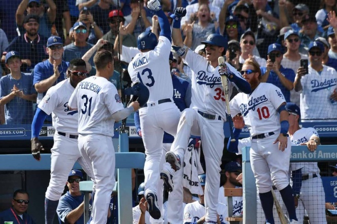 Dodgers se coronan campeones del Oeste