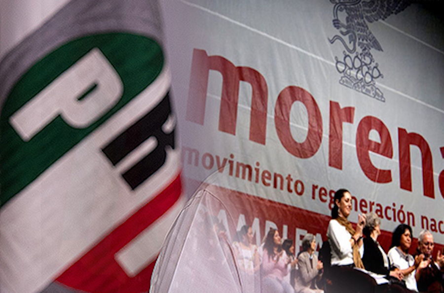 Los vicios del PRI los encarna Morena ¡Qué bien!