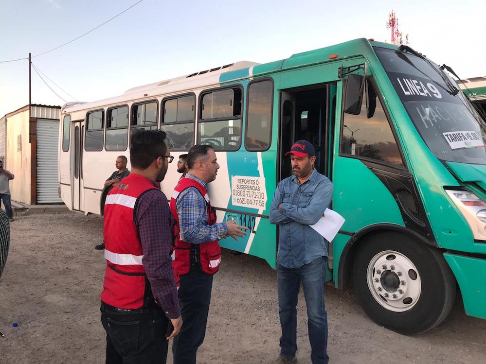 Requisa Estado camiones urbanos en Hermosillo