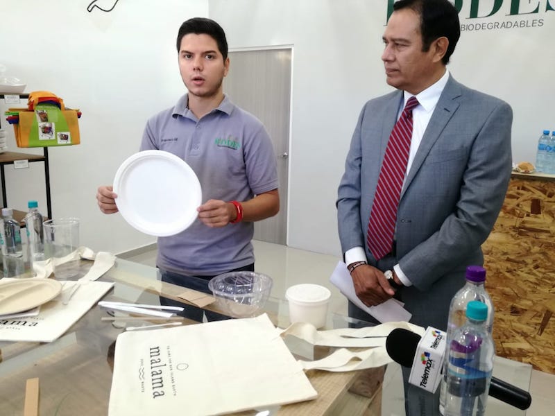 Diseña alumno egresado del ITH productos biodegradables