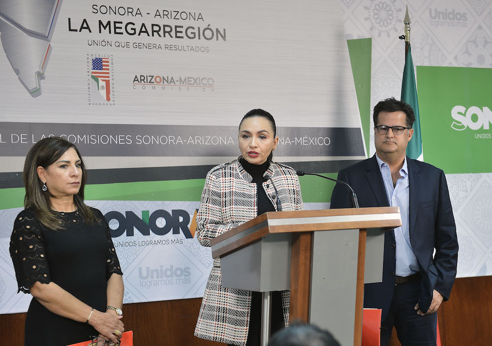 Anuncia Natalia Rivera reunión anual de las Comisiones Sonora-Arizona y Arizona-México