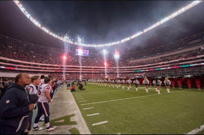 Cancelan partido de NFL en el Estadio Azteca