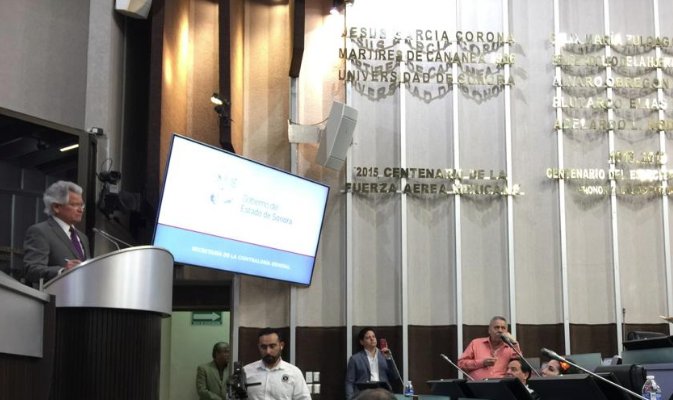 Comparece ante el Pleno de la LXII Legislatura Contralor de Sonora Comparece ante el Pleno de la LXII Legislatura Contralor de Sonora