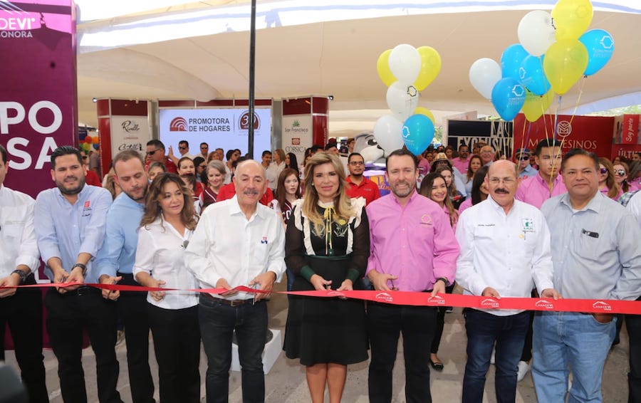 Inaugura gobernadora Pavlovich Expo Casa Canadevi 2018