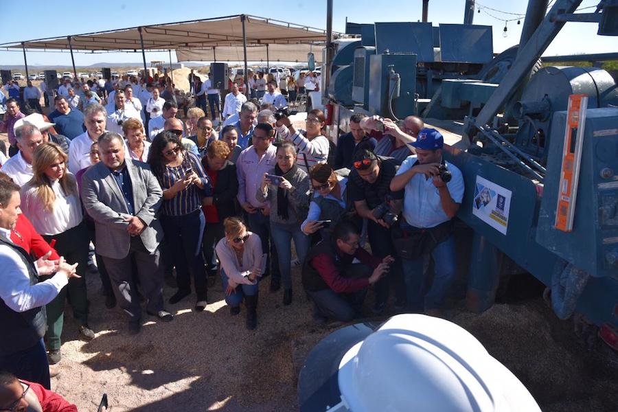 Pone en marcha Gobernadora Pavlovich construcción de desaladora en Empalme