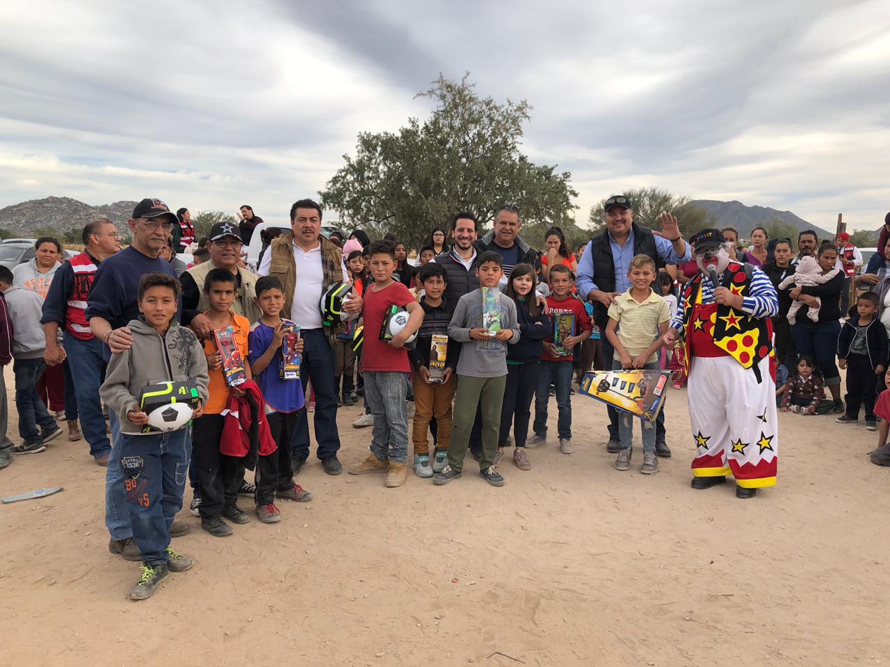 Llevan, Corsas y DIF, posada para niños de la invasión Las 3 Reinas