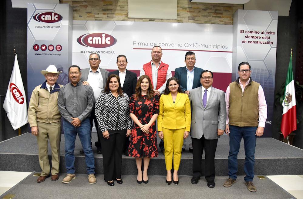 Firman convenio entre Cmic y Municipios