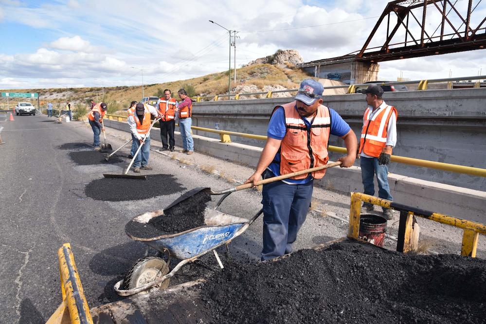 Avanza programa emergente de bacheo Avanza programa emergente de bacheo