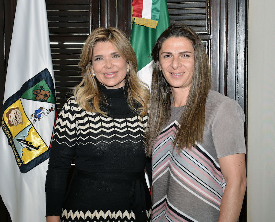 Acuerdan Gobernadora y Guevara fortalecer activación física de alumnos