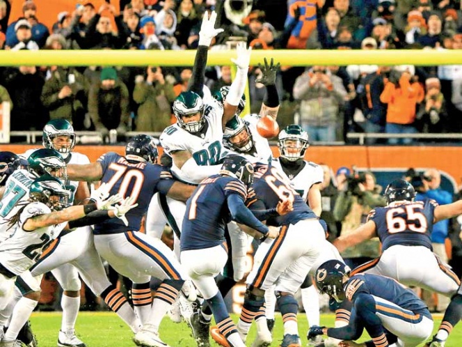 La NFL rectifica y cambia el final del Águilas vs. Osos