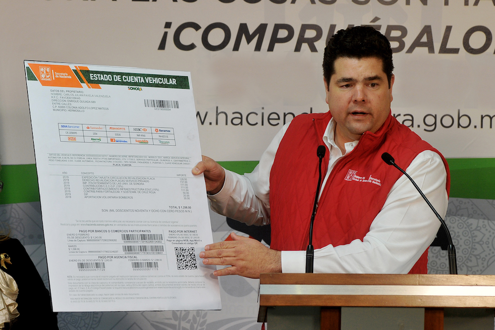 Tienen sonorenses modernas opciones para el pago de revalidación 2019