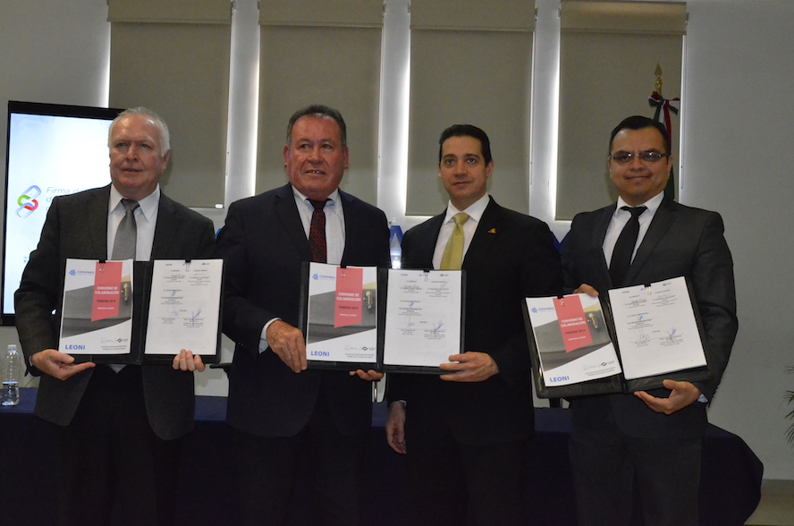 Firman convenio directivos de Conalep Sonora y Coparmex