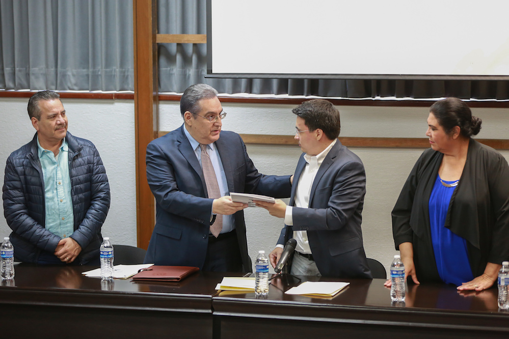 Recibe Comisión de Justicia y Derechos Humanos primer informe de actividades de CEDH