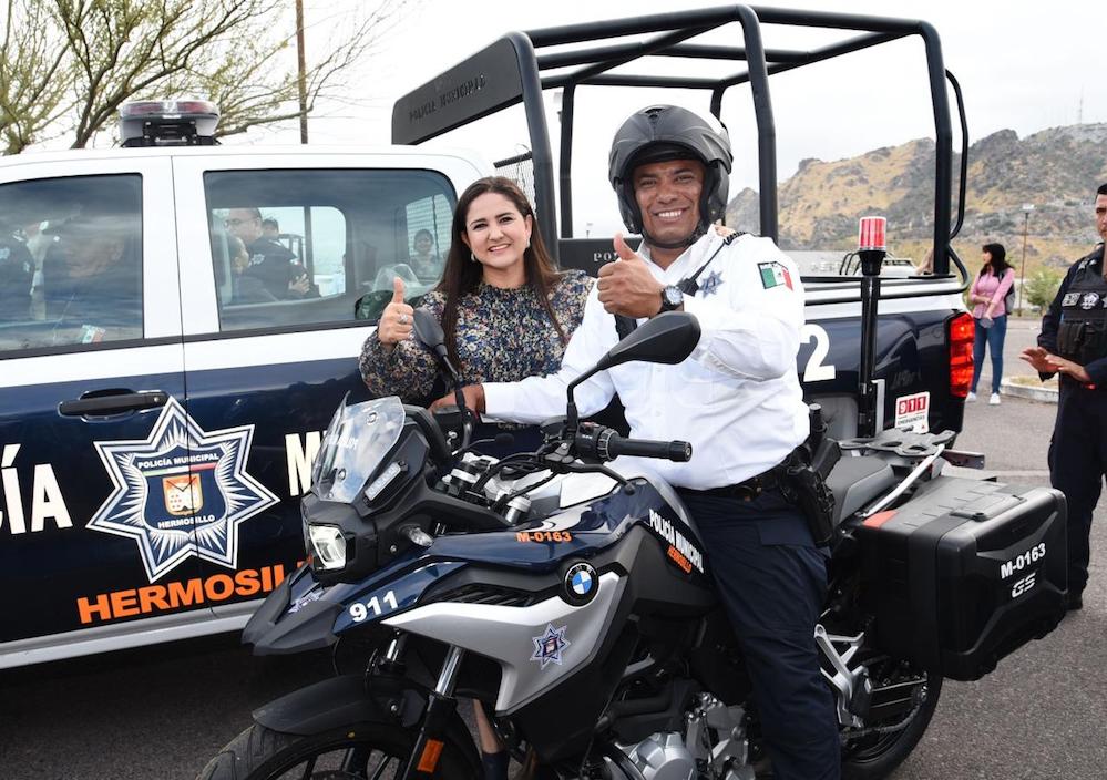 Adquieren motos BMW para patrullar Hermosillo con un valor de 360 mil pesos cada unidad