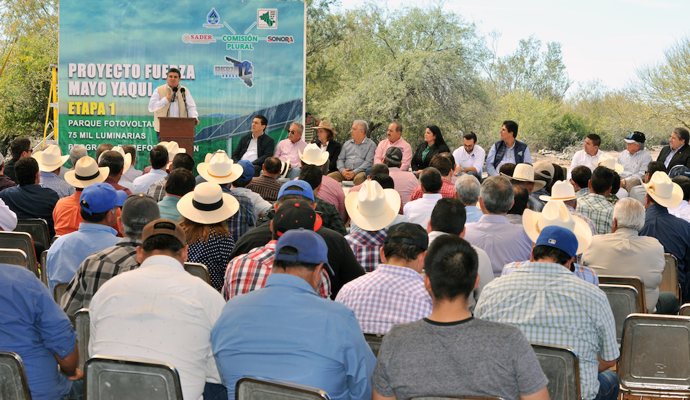Se unen Valles de Mayo y Yaqui por energía sustentable