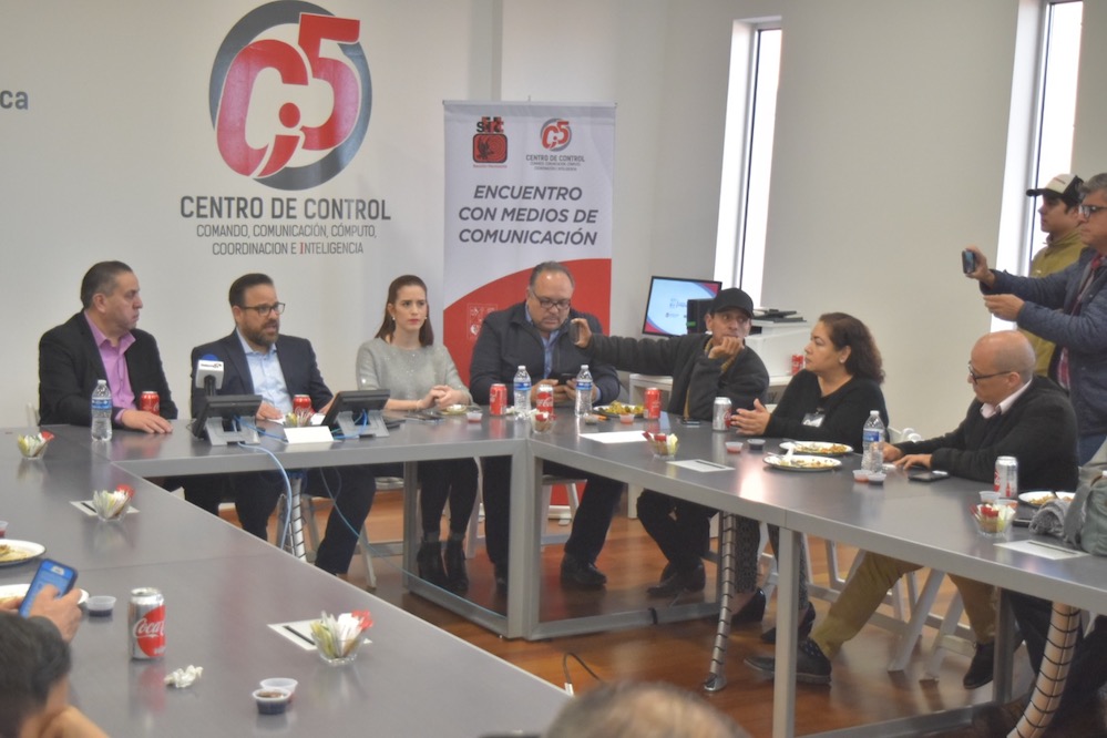 Agremiados al Stirtt visitaron instalaciones del C5i