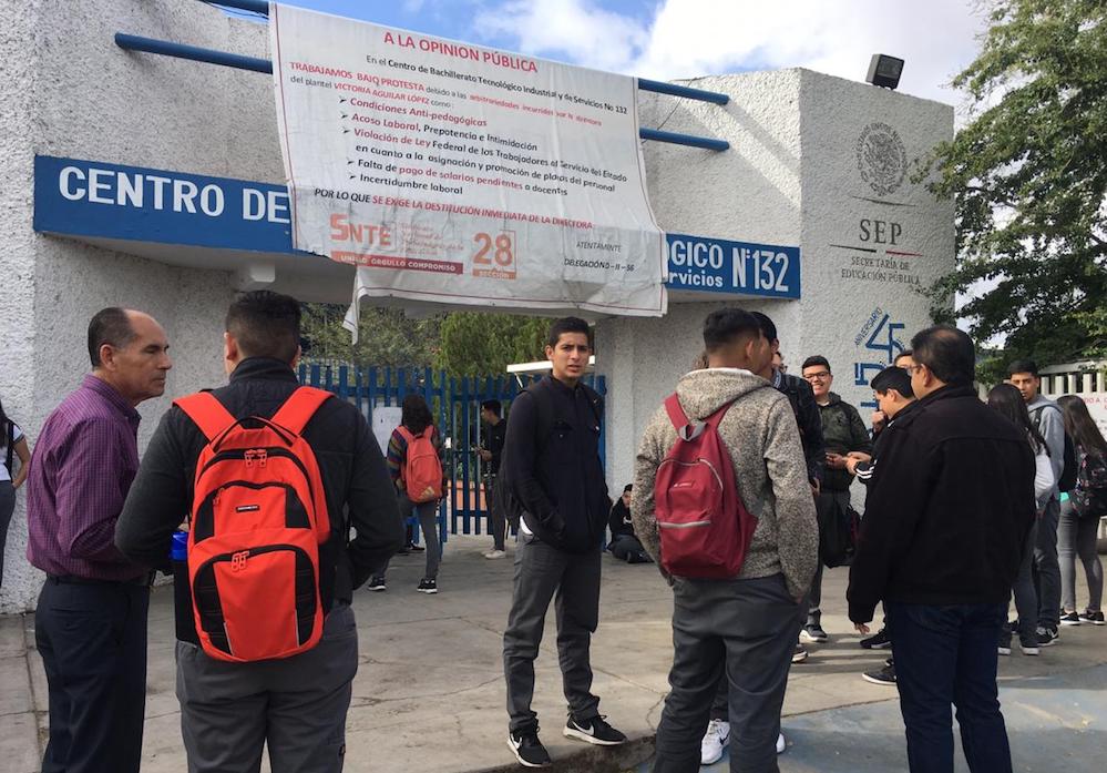 Piden alumnos del CBTIS 132 mayor transparencia en aplicación de cuotas
