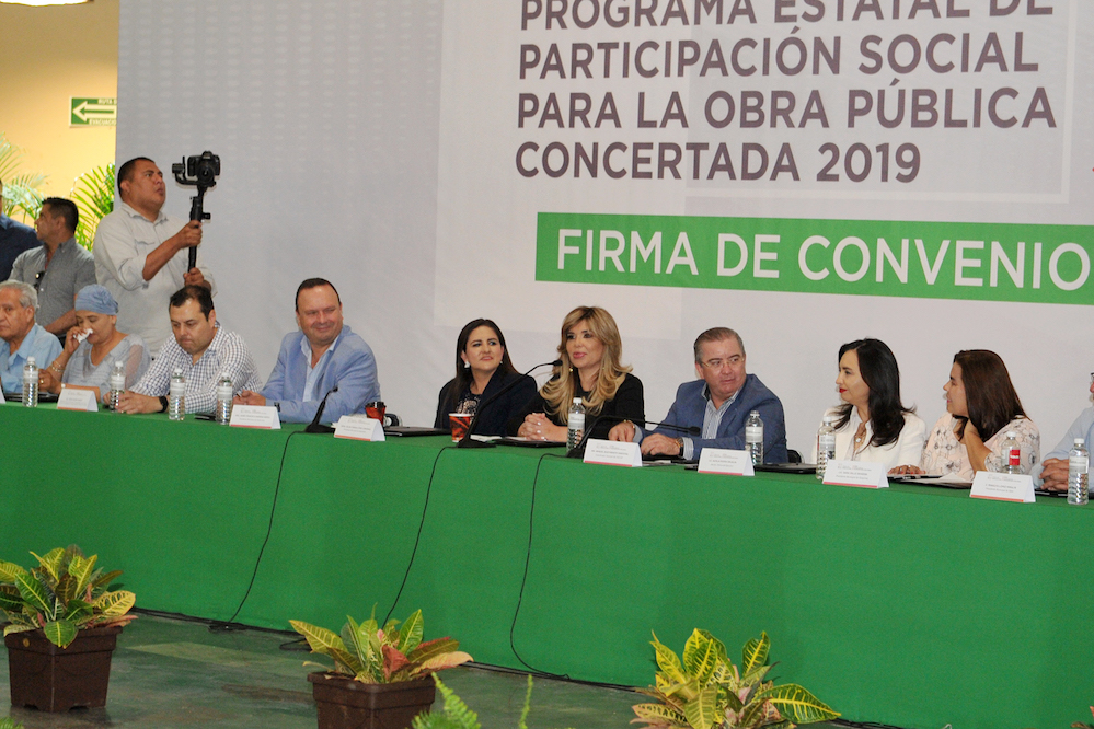 Fortalece Gobernadora a Municipios, con 680 obras públicas para el 2019