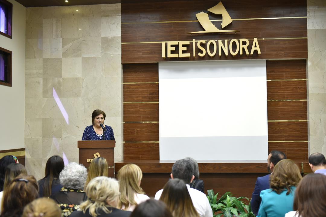 Es sede IEE Sonora de conferencia “Mujeres en la escena pública local”