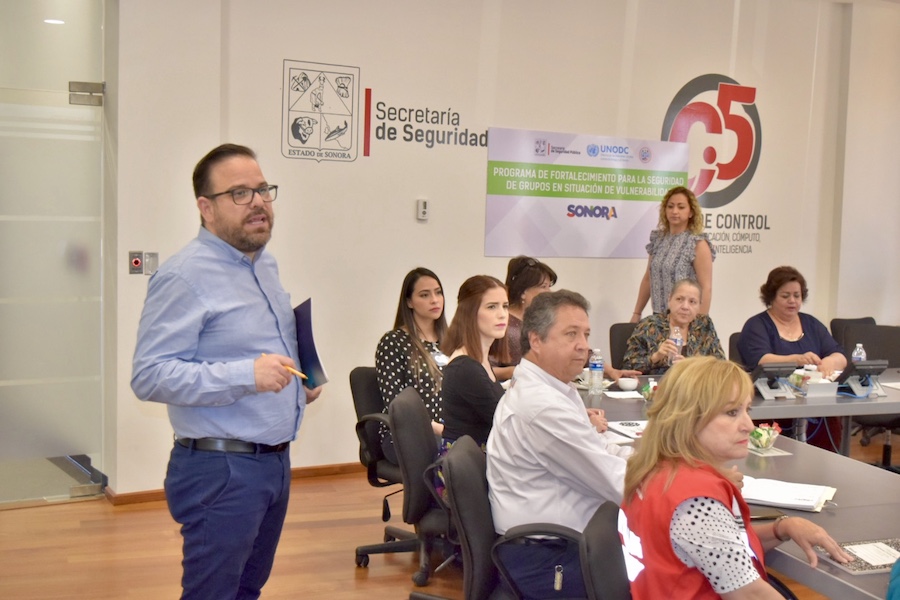 Capacitará Oficina de las Naciones Unidas a oficiales de la PESP y operadores del 9-1-1 en Sonora.