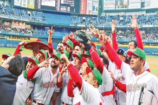 Tricolor de beisbol vence a Japón