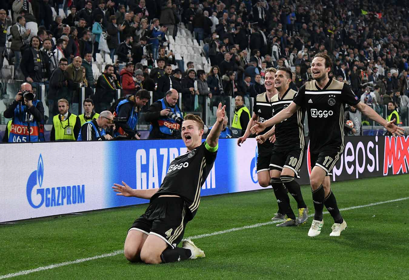 Ajax mantiene vivo su sueño en la Champions