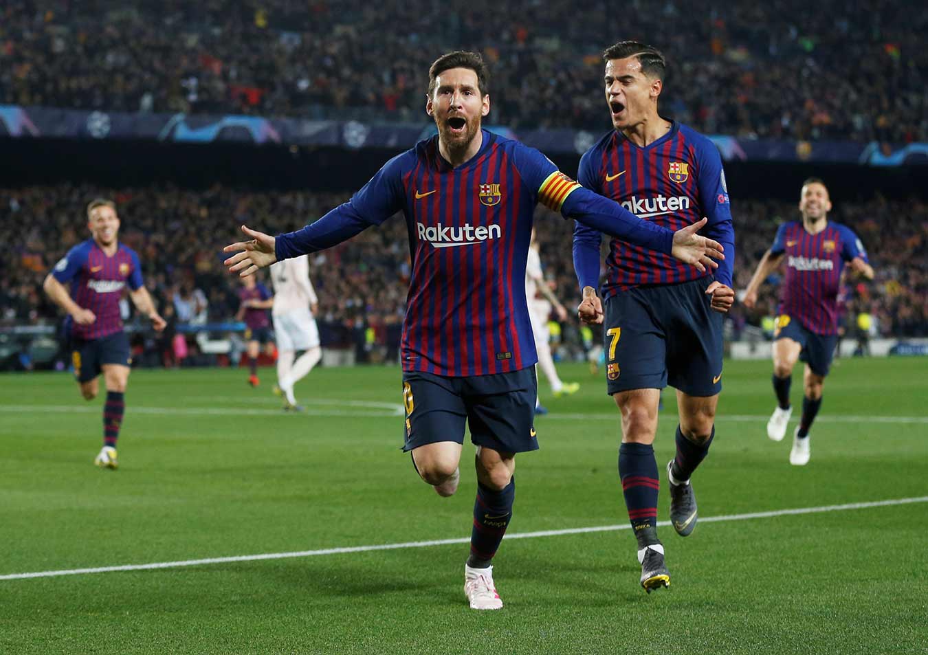 Barcelona camina tranquilo a semifinales de Champions Barcelona camina tranquilo a semifinales de Champions
