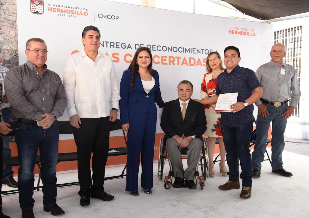 Reconoce alcaldesa a ciudadanos de los Comités de Participación Social