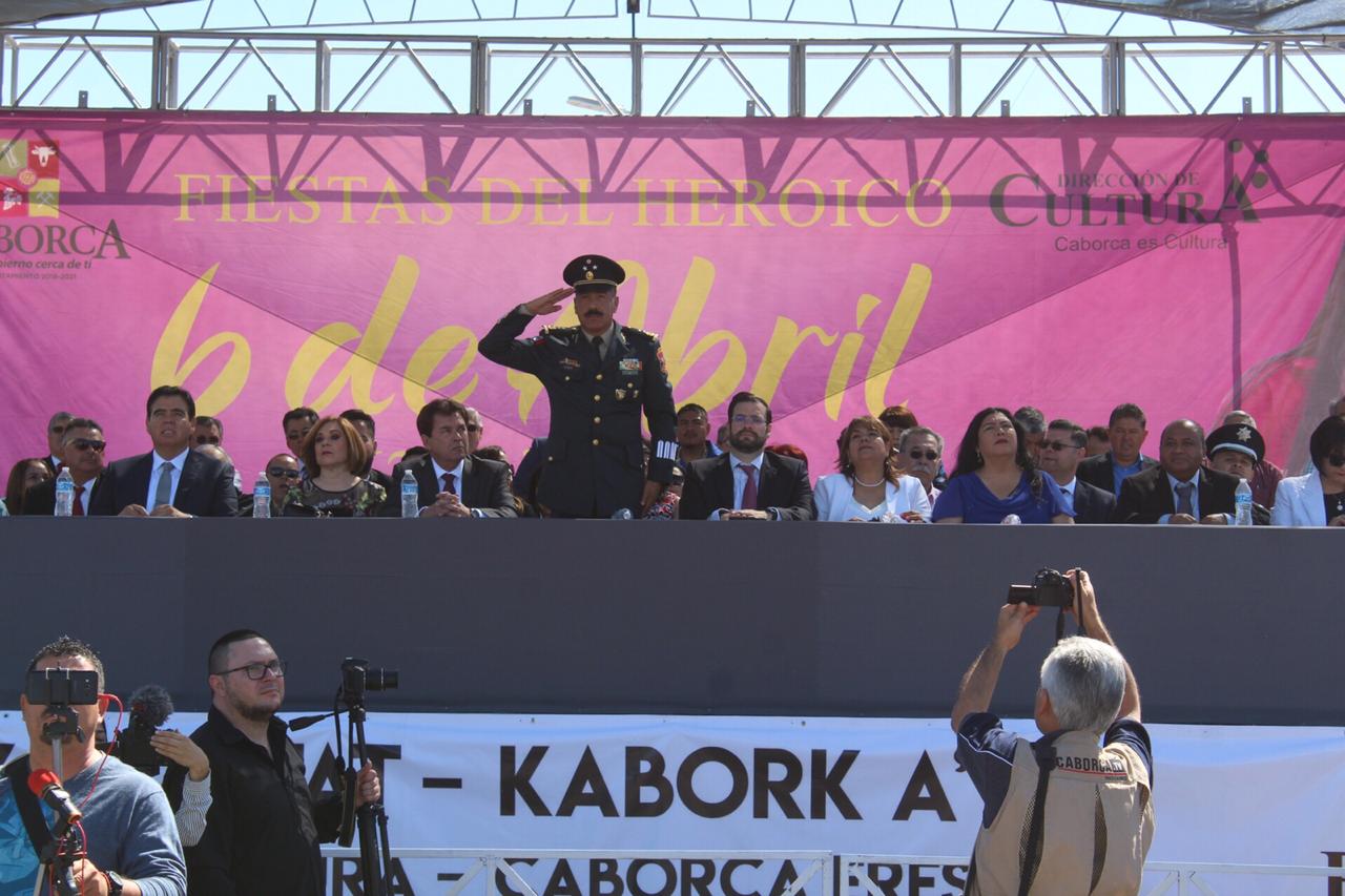 Conmemoran el 162 Aniversario de la Gesta Heroica de Caborca