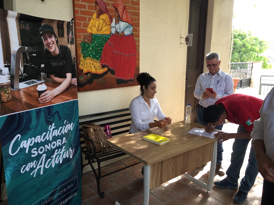Continúan capacitaciones de Sonora con Actitur