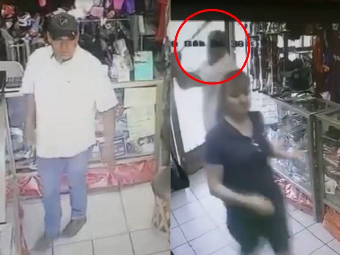 Sujeto le da tremendo ‘batazo’ a mujer, la deja casi muerta
