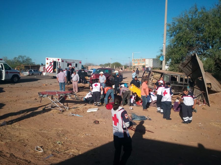 Accidente deja saldo de ocho jornaleros muertos