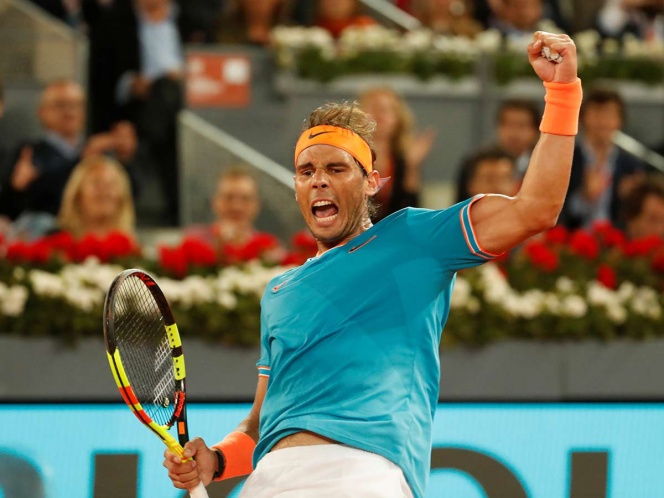 Nadal recupera ritmo en Madrid