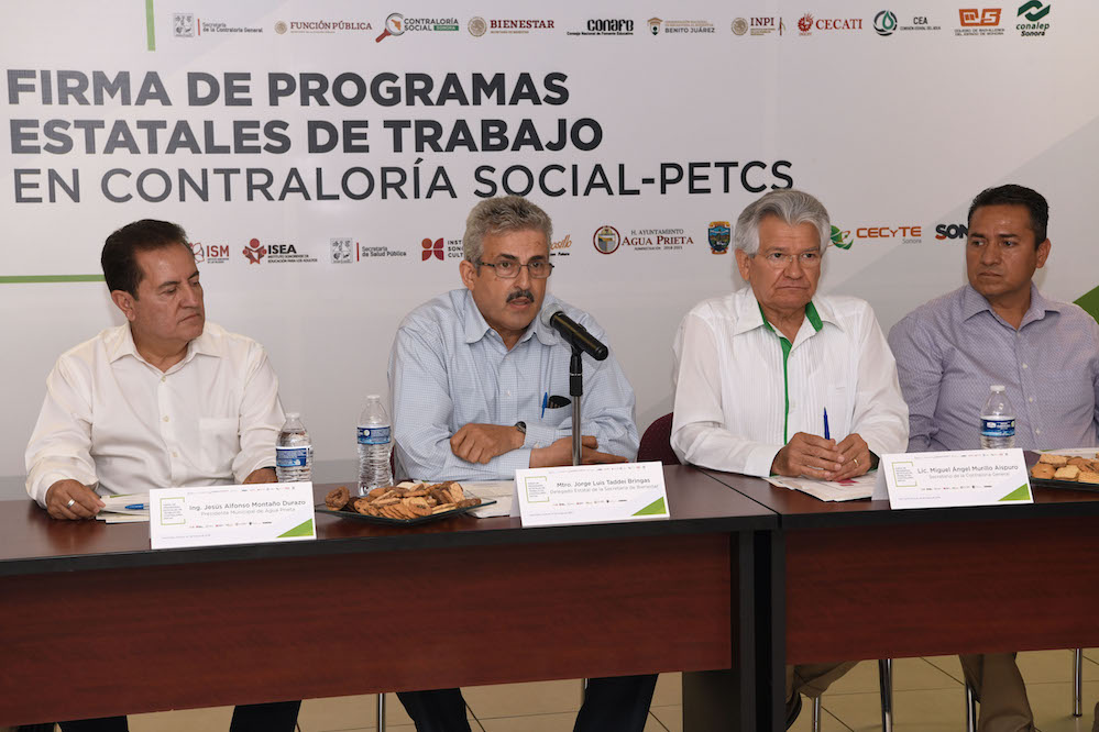 Formalizan promoción de Contraloría Social en programas federales