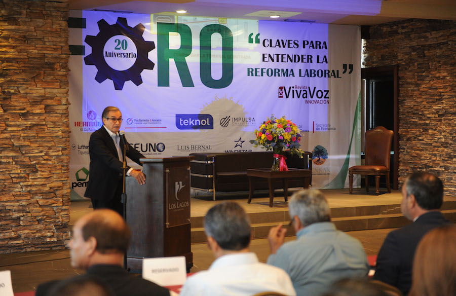 Reforma Laboral privilegia la paz en esta materia y atraerá más inversiones: secretario de Economía