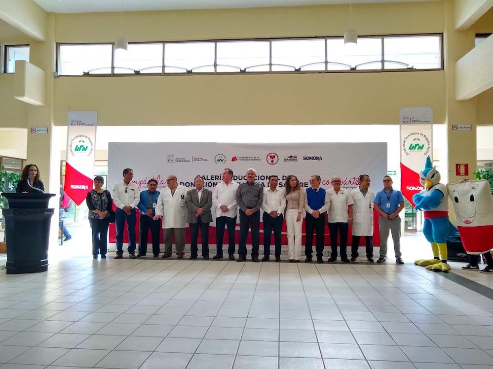 Realiza Salud Sonora Primera Galería Educacional de Sangre en Sonora