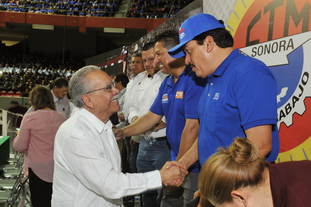 Asiste Secretario del Trabajo a conmemoración del Día del Trabajo de la CTM