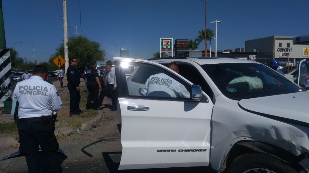 Se accidenta comisario de Seguridad Pública Municipal