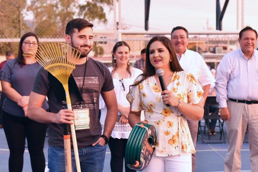 La alcaldesa Celida López llevó el programa “Tú Transformas Tu Colonia” a Perisur